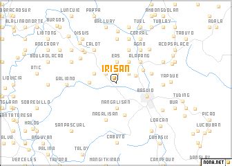 Irisan Map .